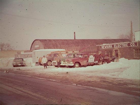 Newkirk Electric offices in the 1970s