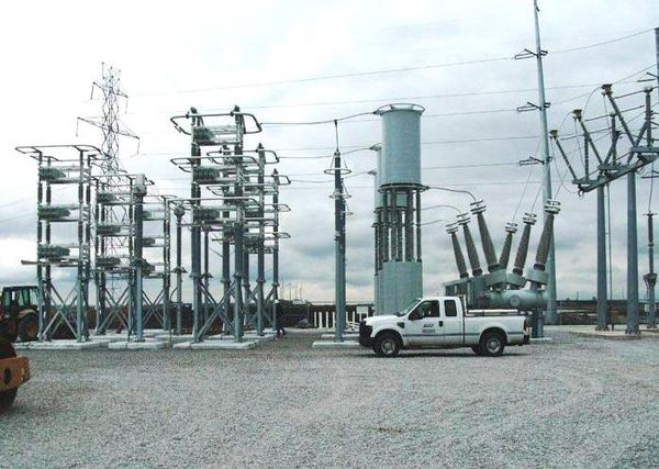 Meadow Lake Wind Farm Substation Capacitor Bank
